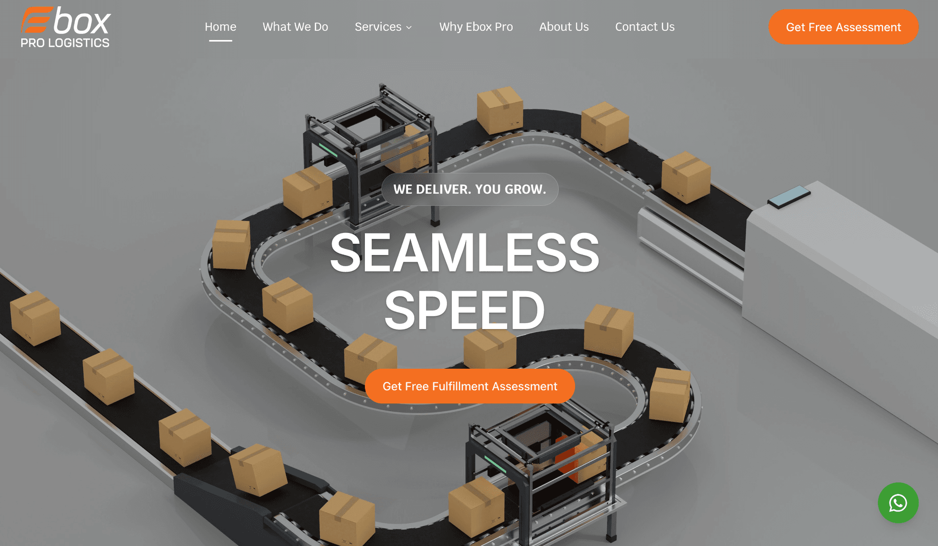 Ebox Pro Logistics interface